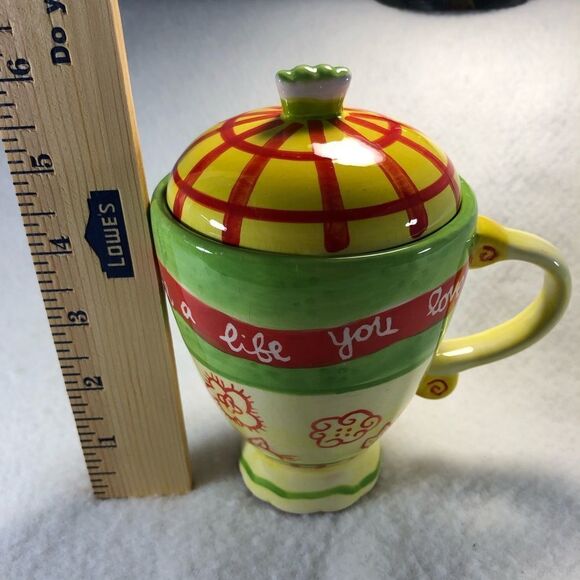 Kimberly Hodges cupcakes and cartwheels covered mug - Picture 6 of 8